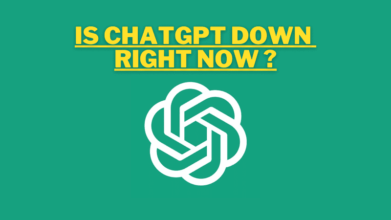 is chatGPT down right now 2